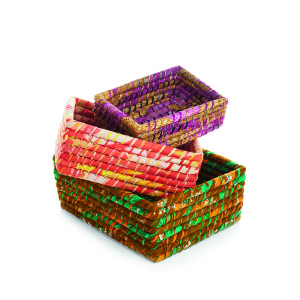 nesting sari basket set
